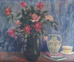 F. Vermeulen (XX-XXI) - Bloemen in een vaas, Antiek en Kunst