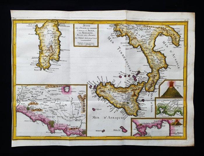 Italië - Zuid-Italië / Sicilië / Etna / Campanië / Calabrië, Livres, Atlas & Cartes géographiques