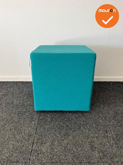 Rohde & Grahl - Poef - met wielen - 47.5x45x45cm - Turquoise, Zakelijke goederen, Kantoor en Winkelinrichting | Kantoormeubilair en Inrichting