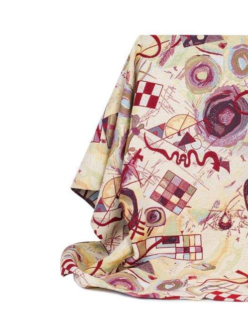 Superbe tissu GOBELIN dans le style de lart abstrait de, Antiek en Kunst, Antiek | Tapijten, Tafelkleden en Textiel