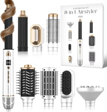 Sansbeauté® 8-in-1 Airstyler met Diffuser - Hairwrap - beschikbaar voor biedingen