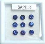 9 pcs  Saphir bleu marine - pas de prix de réserve - 1.62 ct, Bijoux, Sacs & Beauté