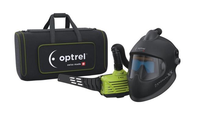 Laskap Panoramaxx CLT Zwart met E3000 verse lucht motor, Doe-het-zelf en Bouw, Gereedschap | Lasapparaten, Ophalen of Verzenden