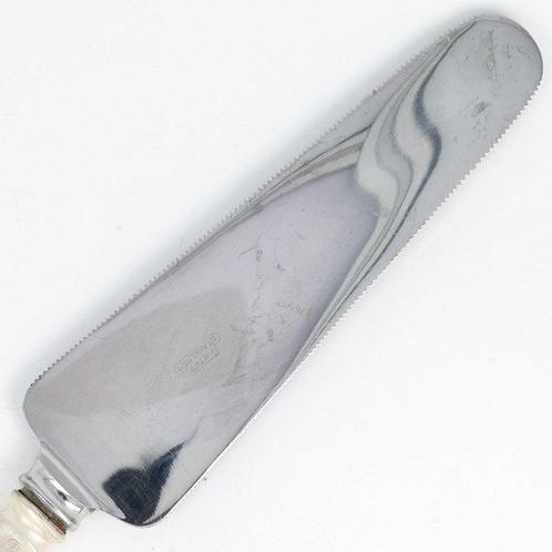 NO RESERVE Zilverfabriek Voorschoten Hollands Puntfilet -, Antiek en Kunst, Antiek | Zilver en Goud