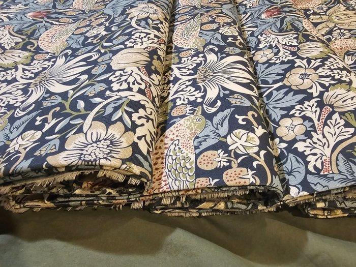 300×280 cm! Stof Art Deco William Morris Strawberry Thief, Antiek en Kunst, Curiosa en Brocante