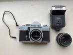Praktica MTL 3 + Meyer 1,8/50mm + flitser - M42 | Analoge, Nieuw