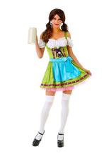 Dirndl Jurk Oktoberfest Gekleurd, Verzenden