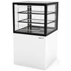 Neutrale Vitrine | INTEGRA | Wit/Zwart | 3 Niveaus |, Verzenden, Nieuw in verpakking