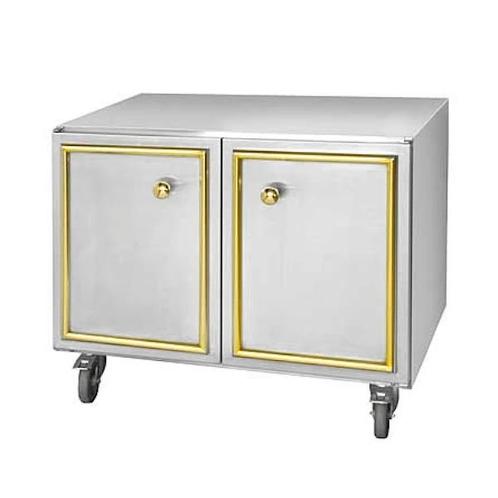 Onderstel | MINI SÉDUCTION | RVS | Draaideuren | Wielen, Zakelijke goederen, Horeca | Keukenapparatuur, Nieuw in verpakking, Verzenden