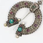 Zilver - Fibula - Oriëntale NO RESERVE, Antiek en Kunst