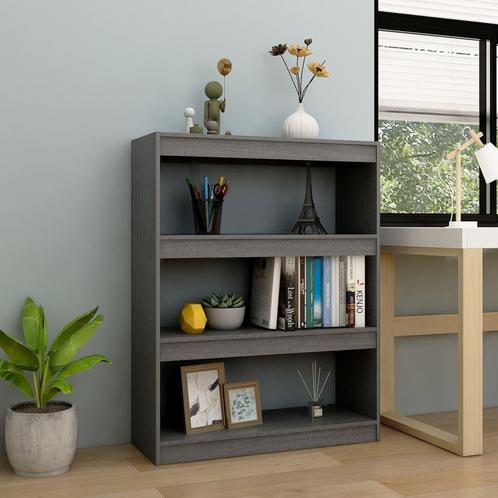 vidaXL Boekenkast/kamerscherm 100x30x103 cm massief, Huis en Inrichting, Kasten | Boekenkasten, Nieuw, Verzenden