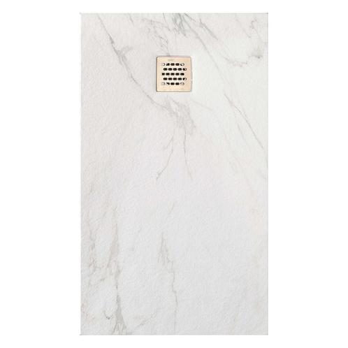 Douchebak Ardesia Marmi Blanco 90x120 cm, Doe-het-zelf en Bouw, Sanitair, Douche, Nieuw, Ophalen of Verzenden