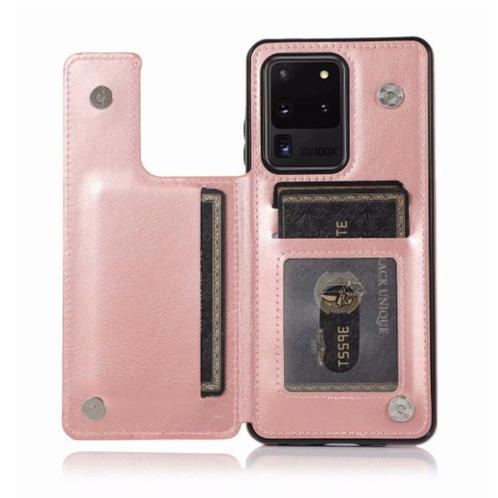 Samsung Galaxy S9 Retro Leren Flip Case Portefeuille -, Télécoms, Téléphonie mobile | Housses, Coques & Façades | Samsung, Envoi