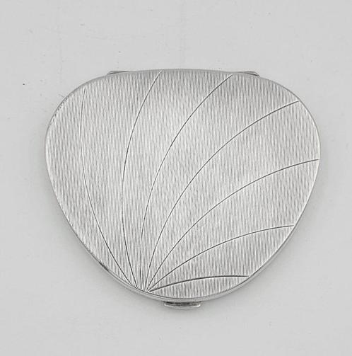 Cartier - Kaptafelset - .925 zilver - Poedercompact, Antiek en Kunst, Antiek | Zilver en Goud
