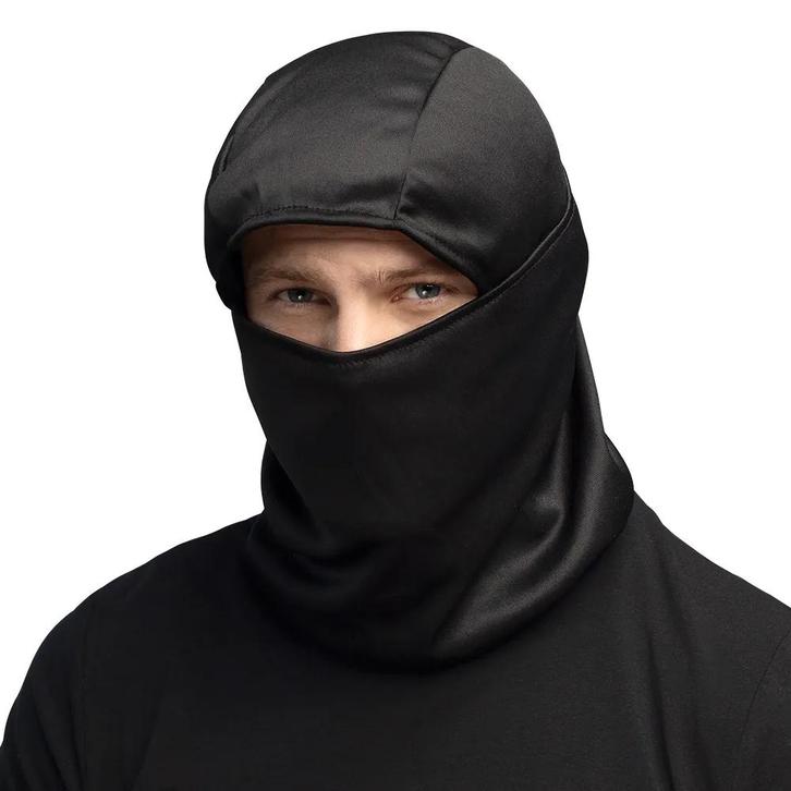 Zwarte Ninja Ninja Kap, Hobby en Vrije tijd, Feestartikelen, Nieuw, Verzenden