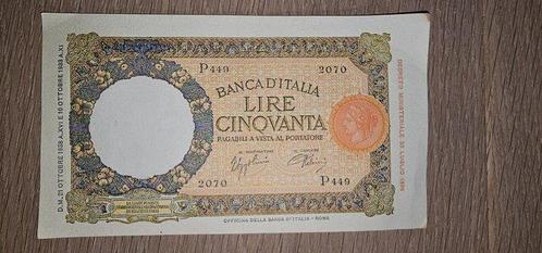 Italië. - 100 Lire 1938 - Gigante BI 19/17  (Zonder, Postzegels en Munten, Munten | Nederland