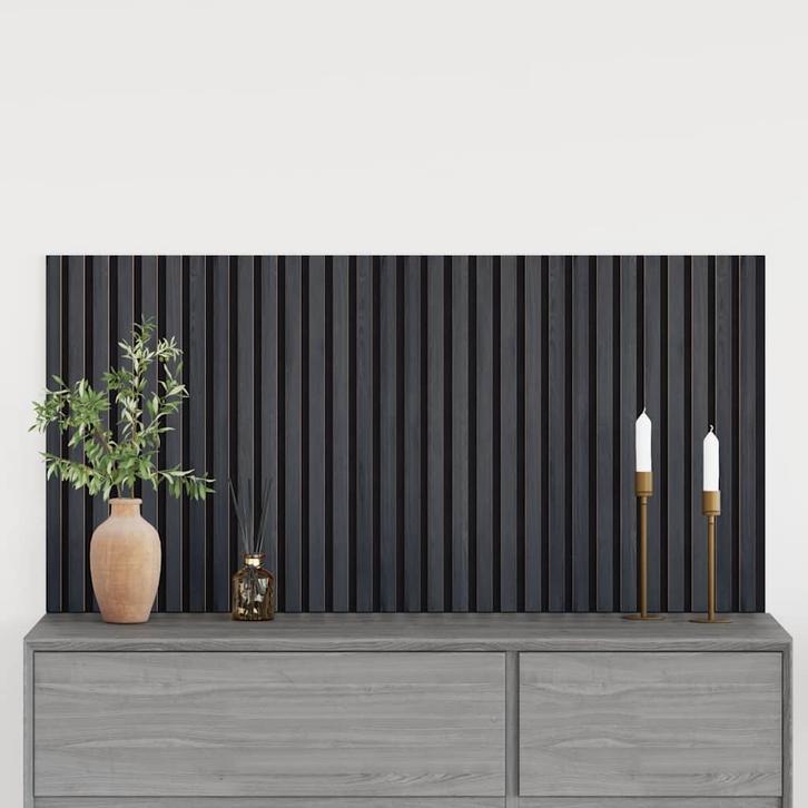 vidaXL Akoestische wandpanelen 2 st latten 60,5x60 cm, Doe-het-zelf en Bouw, Platen en Panelen, Nieuw, Verzenden