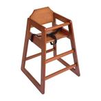 Kinderstoel donkerbruin | Zithoogte 50cm | 510x510x750(h)mm, Verzenden, Nieuw in verpakking