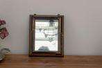 Vitrine - versierd in schaakbordpatroon - Hout, Glas -