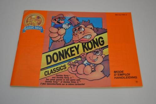 Donkey Kong - Classics  (NES FAH-3 MANUAL), Consoles de jeu & Jeux vidéo, Consoles de jeu | Nintendo Consoles | Accessoires