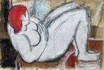 Vera Singer (1927-2017) - Drei weibliche Akte, Antiek en Kunst, Kunst | Schilderijen | Modern