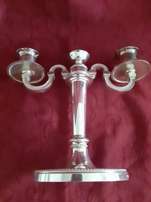 Christofle - Kandelaar - Verzilverd, Antiek en Kunst, Antiek | Meubels | Tafels