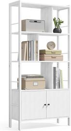 Boekenkast - 4 open planken - woonkamerkast - stalen frame, Verzenden, Nieuw