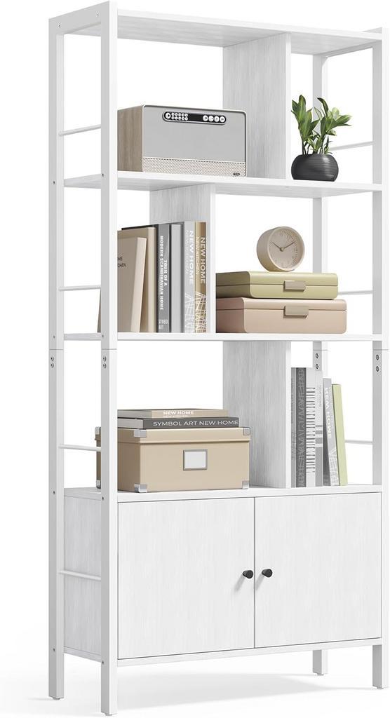 Boekenkast - 4 open planken - woonkamerkast - stalen frame, Huis en Inrichting, Kasten | Overige, Verzenden