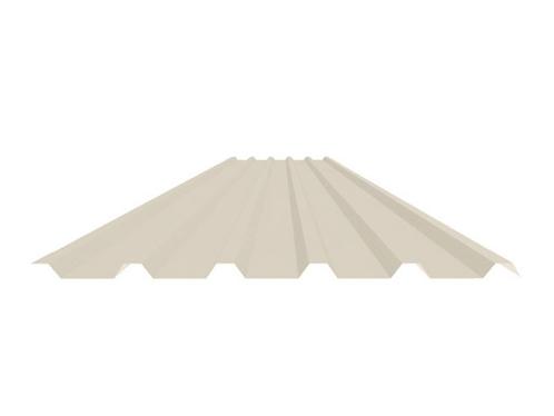 Metalen damwand dakplaat 35/1035 0.63mm SP25 Crèmewit (±RAL, Bricolage & Construction, Plaques & Panneaux, Enlèvement ou Envoi