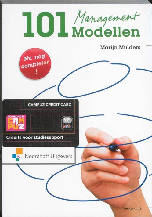 101 Managementmodellen 9789001775568 Marijn Mulders, Boeken, Economie, Management en Marketing, Gelezen, Verzenden