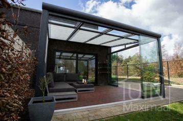 TOPDEAL! Gumax® Terrasoverkapping van aluminium beschikbaar voor biedingen