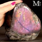 Le PINK - PURPLE Flash - Extrêmement rare - Labradorite, Collections, Minéraux & Fossiles