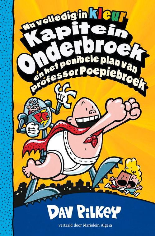 Kapitein Onderbroek en het penibele plan van professor, Boeken, Kinderboeken | Jeugd | onder 10 jaar, Gelezen, Verzenden