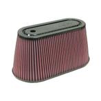 K&N Universeel filter - carbonvezel top - 89mm aansluiting,, Verzenden, Nieuw