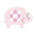 Baby Olifant Uitnodigingen Roze 8st, Hobby en Vrije tijd, Verzenden, Nieuw