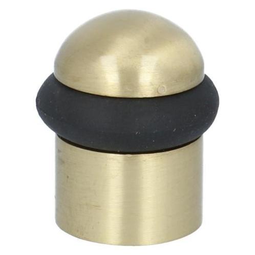 Deurstop 43 mm met ring mat messing, Huis en Inrichting, Woonaccessoires | Deurstoppers, Nieuw