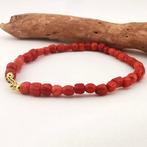 Bloedkoraal - Zilver - Armband - handgemaakt