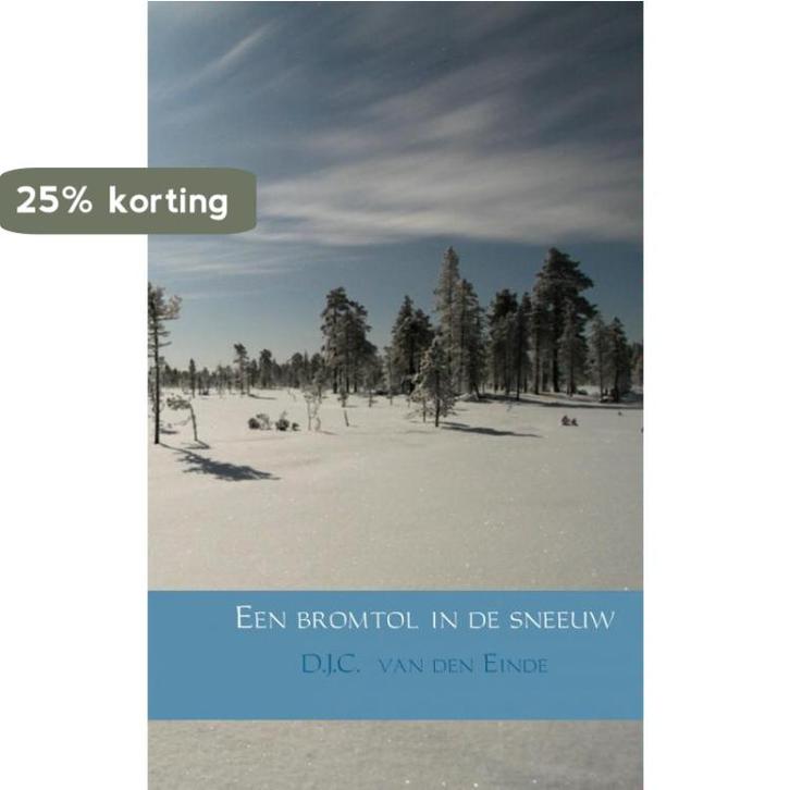 Een bromtol in de sneeuw 9789402116021 D.J.C. van den Einde, Boeken, Romans, Gelezen, Verzenden