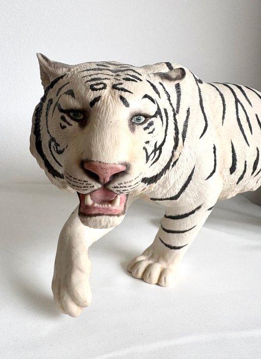 Franklin Mint - Beeld, “White Majesty” Tiger - 50 cm -, Antiek en Kunst, Curiosa en Brocante