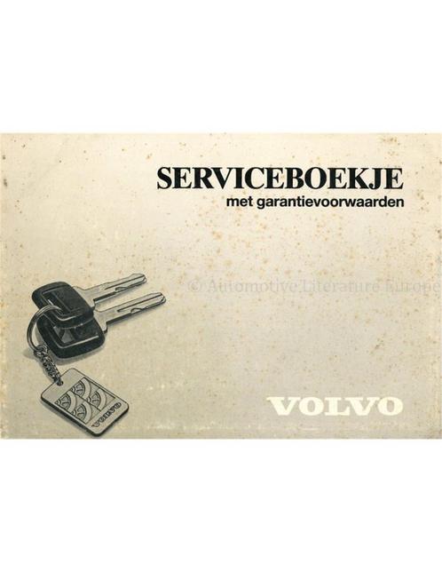 1987 VOLVO GARANTIE & SERVICEBOEKJE NEDERLANDS, Auto diversen, Handleidingen en Instructieboekjes, Ophalen of Verzenden