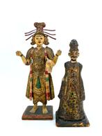 Beeld, Shiva - Rajahstan - 19th c. - 33 cm - Hout