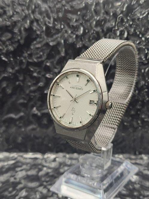 Seiko - King Quartz - Sans Prix de Réserve - 0852-8025 -, Handtassen en Accessoires, Horloges | Antiek
