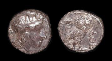 Attica, Athene Tetradrachm ca. 393-294 BC