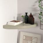 vidaXL Hoekschap zwevend 35x35x3,8 cm MDF eikenkleurig, Verzenden, Nieuw