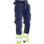 Jobman 2297 pantalon dartisan coton hi-vis c48 bleu, Bricolage & Construction