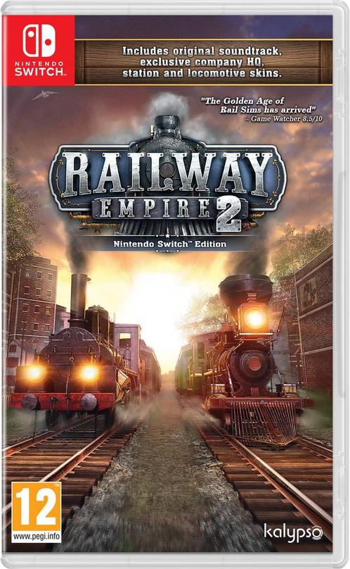 Railway Empire 2-Deluxe Edition (Switch) Gebruikt, Games en Spelcomputers, Games | Nintendo Switch, Ophalen of Verzenden
