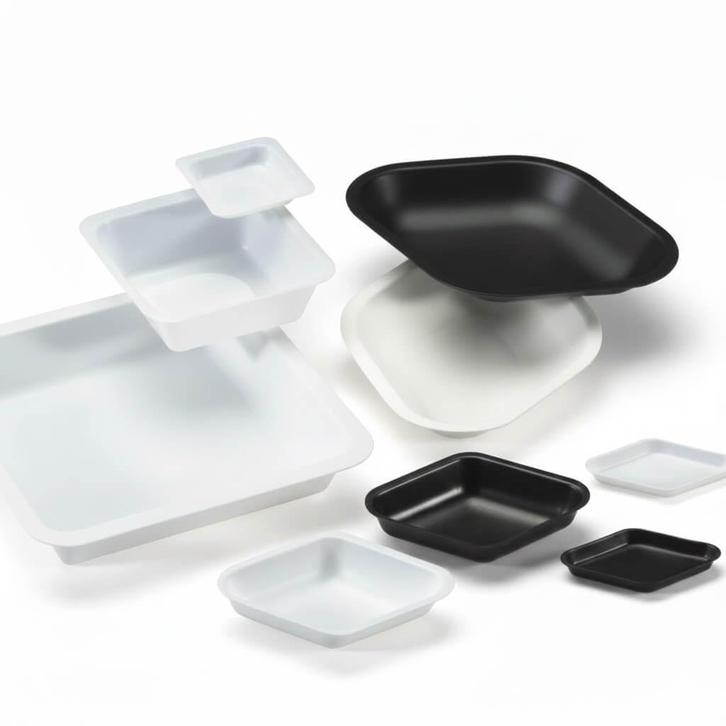 Weegbakjes     5 ml Wit  100 stuks, Sport en Fitness, Overige Sport en Fitness, Nieuw, Verzenden