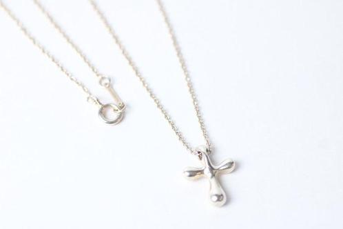 Zonder Minimumprijs - Tiffany & Co. - Halsketting Zilver,, Handtassen en Accessoires, Kettingen