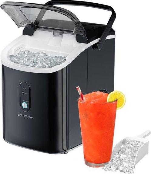 Tweedekans | KitchenBrothers Nugget IJsblokjesmachine - 1.1L, Elektronische apparatuur, Koelkasten en IJskasten, Ophalen of Verzenden