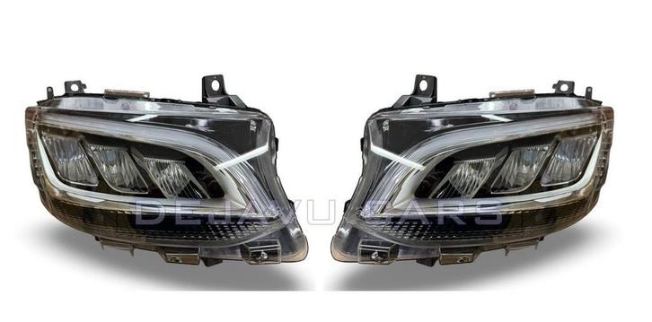 Volledig LED Koplampen voor Mercedes Benz Sprinter W907 W910, Auto diversen, Tuning en Styling, Ophalen of Verzenden